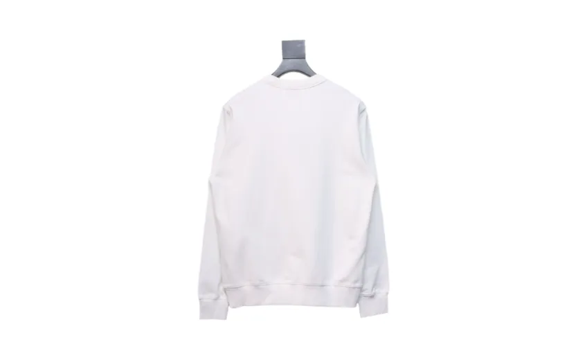 Bstsneaker-Burberry Teddy Bear Embroidered Crewneck Sweatshirt white 210