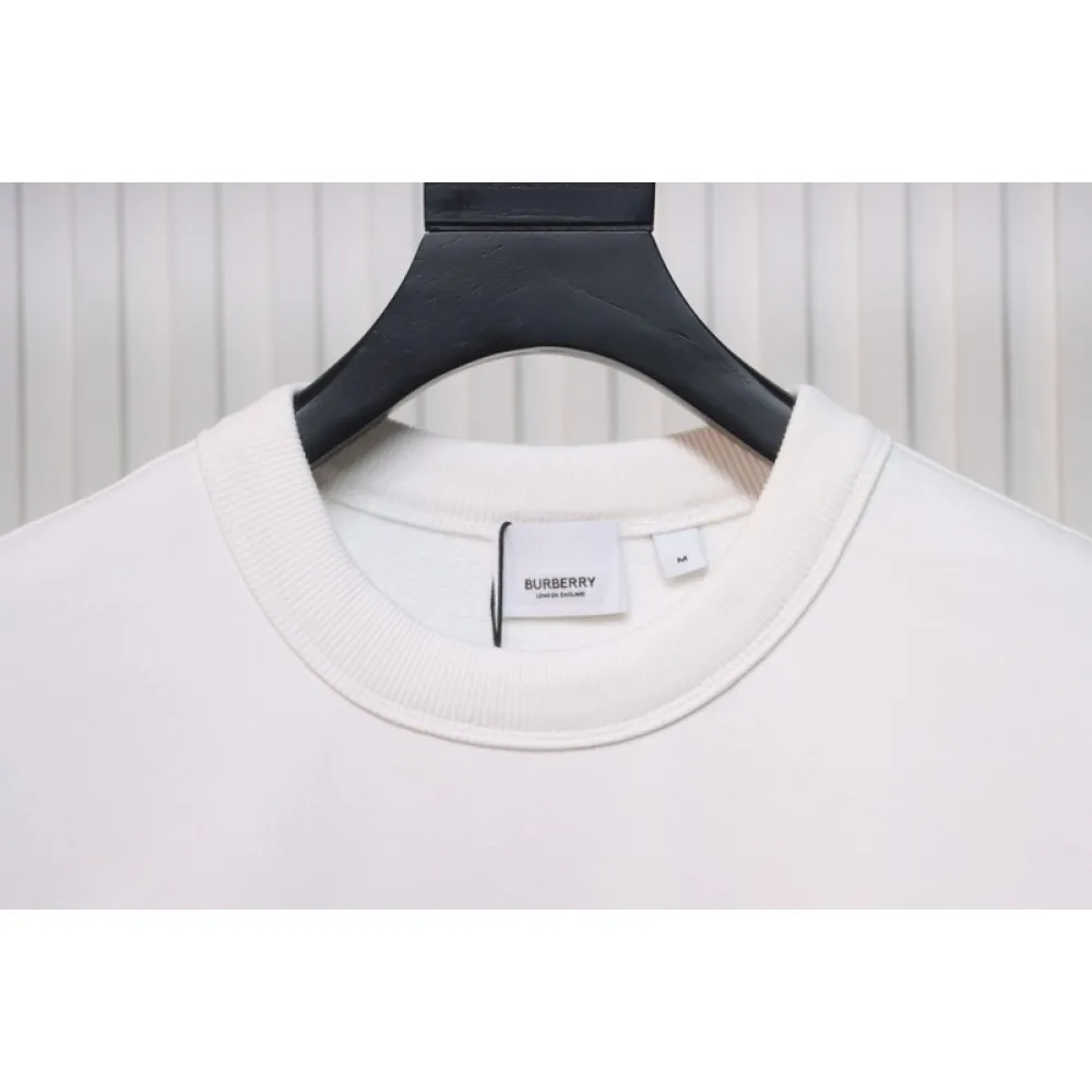 Bstsneaker-Burberry Teddy Bear Embroidered Crewneck Sweatshirt white 210