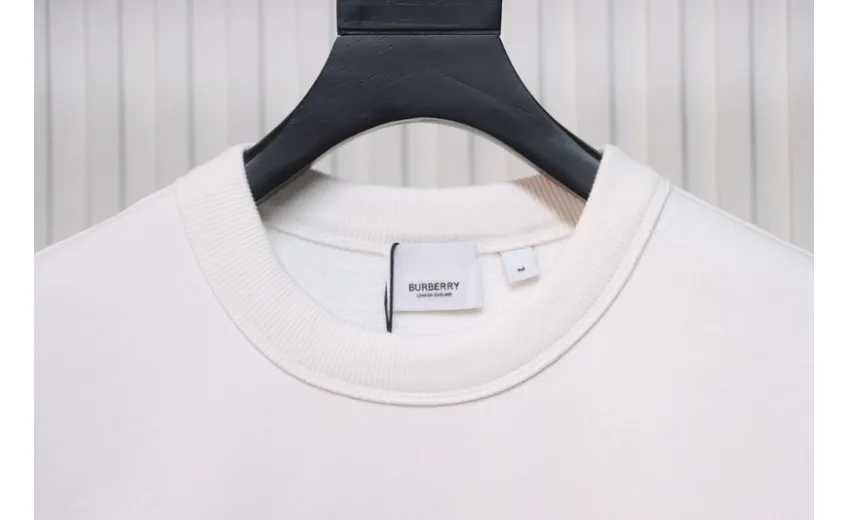 Bstsneaker-Burberry Teddy Bear Embroidered Crewneck Sweatshirt white 210
