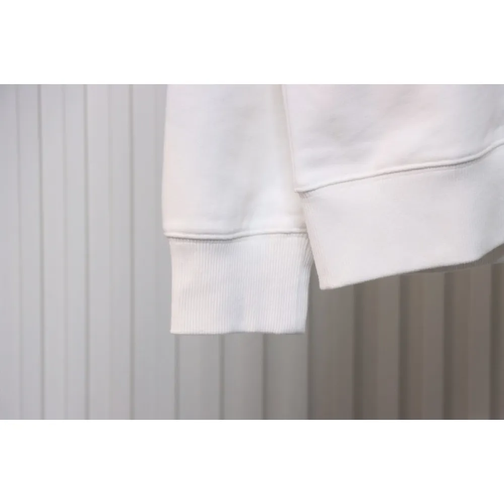 Bstsneaker-Burberry Teddy Bear Embroidered Crewneck Sweatshirt white 210