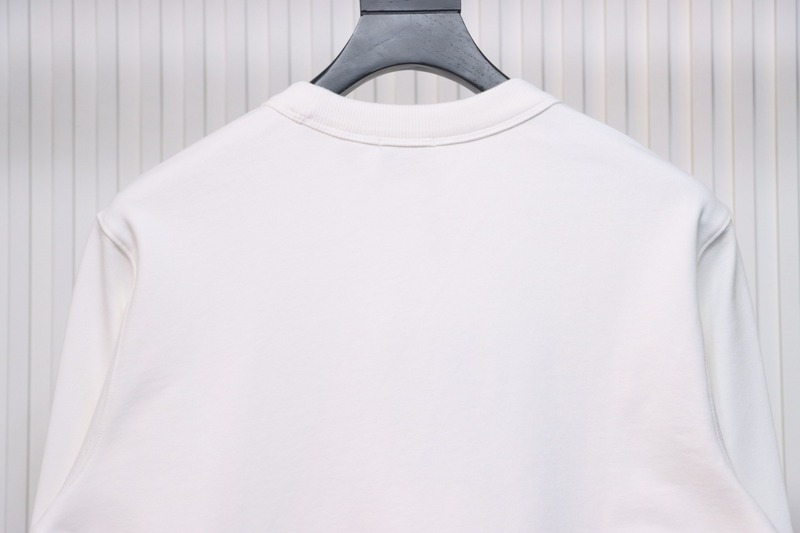 Bstsneaker-Burberry Teddy Bear Embroidered Crewneck Sweatshirt white 210