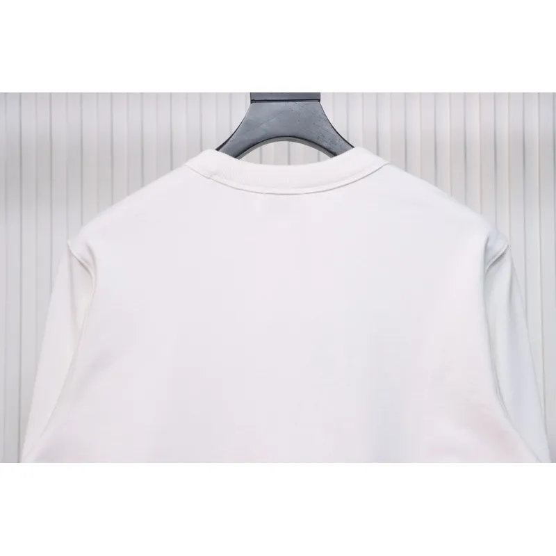 Bstsneaker-Burberry Teddy Bear Embroidered Crewneck Sweatshirt white 210