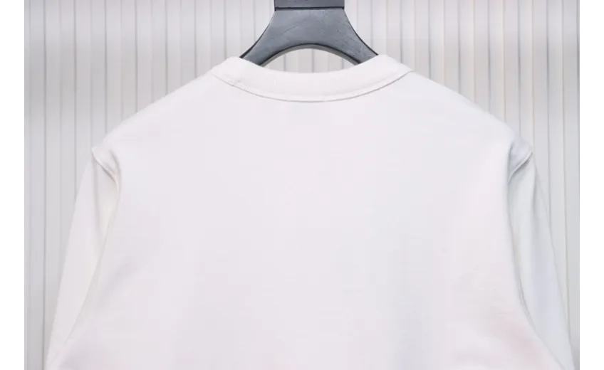 Bstsneaker-Burberry Teddy Bear Embroidered Crewneck Sweatshirt white 210