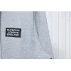 Bstsneaker-Burberry 21Fw Check hooded jacket with silicone logo lining grey 280