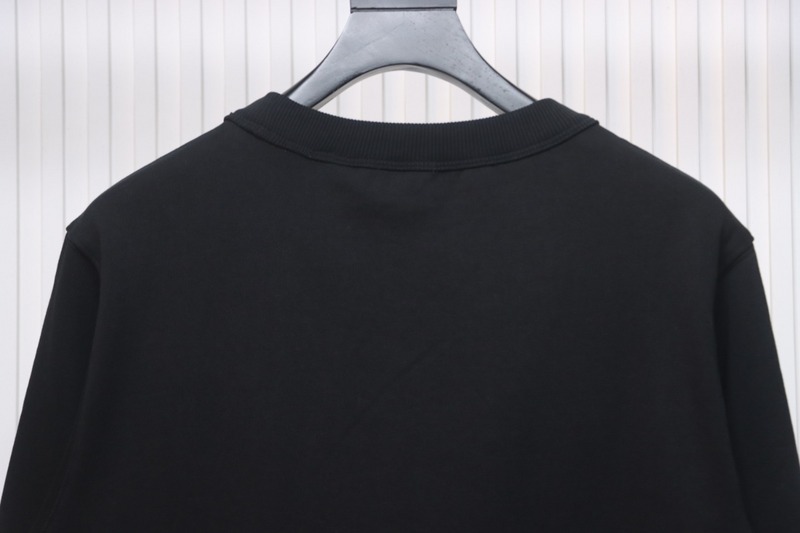 Bstsneaker-Burberry Teddy Bear Embroidered Crewneck Sweatshirt black 210