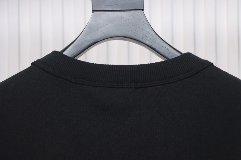 Bstsneaker-Burberry Teddy Bear Embroidered Crewneck Sweatshirt black 210