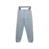 Bstsneaker-Burberry 3D embroidered logo sports casual sweatpants grey 250