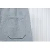 Bstsneaker-Burberry 3D embroidered logo sports casual sweatpants grey 250