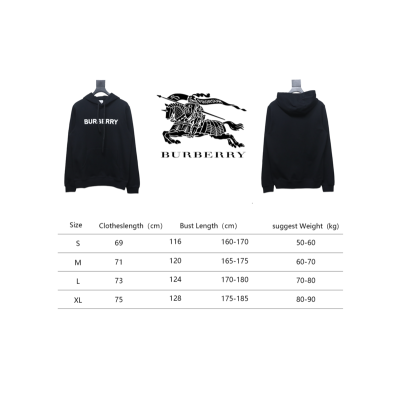 Bstsneaker-Burberry Classic Letter Print Hoodie 230 02