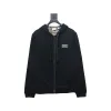 Bstsneaker-Burberry 21Fw Check hooded jacket with silicone logo lining black 280
