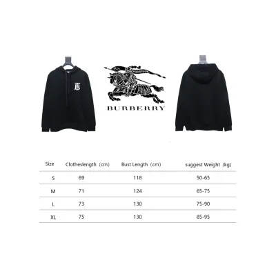 Bstsneaker-Burberry Classic TB Laminated Hoodie black 230 02