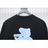 Bstsneaker-Burberry 24Fw blue bear print crew neck sweatshirt black 190