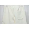 Bstsneaker-Burberry 3D embroidered logo sports casual sweatpants white 250
