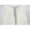 Bstsneaker-Burberry 3D embroidered logo sports casual sweatpants white 250