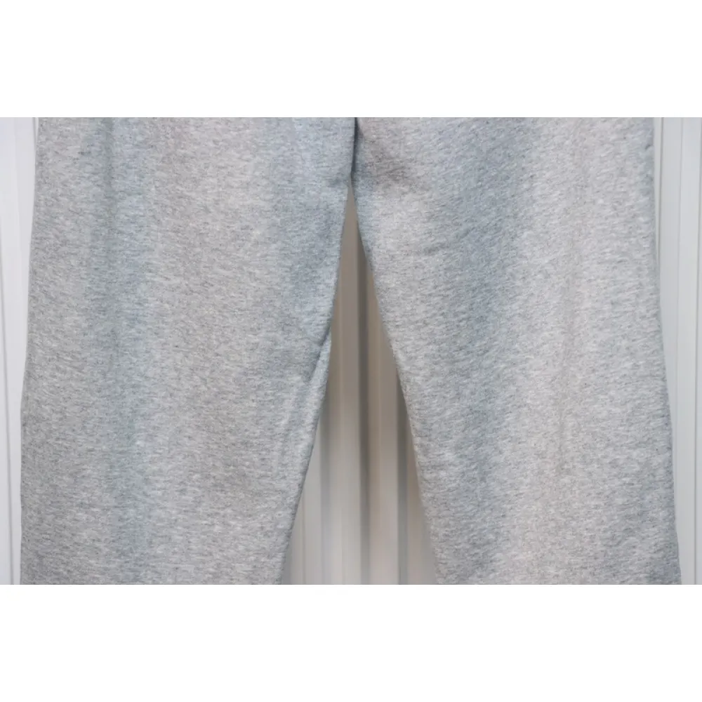 Bstsneaker-Nike x Stussy solid color embroidered logo fleece sweatpants grey 210