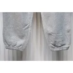 Bstsneaker-Nike x Stussy solid color embroidered logo fleece sweatpants grey 210