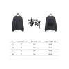 Bstsneaker-Stussy 24FW Black Round Neck Sweatshirt black 220