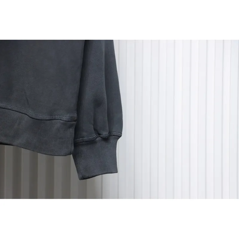 Bstsneaker-Stussy 24FW Black Round Neck Sweatshirt black 220