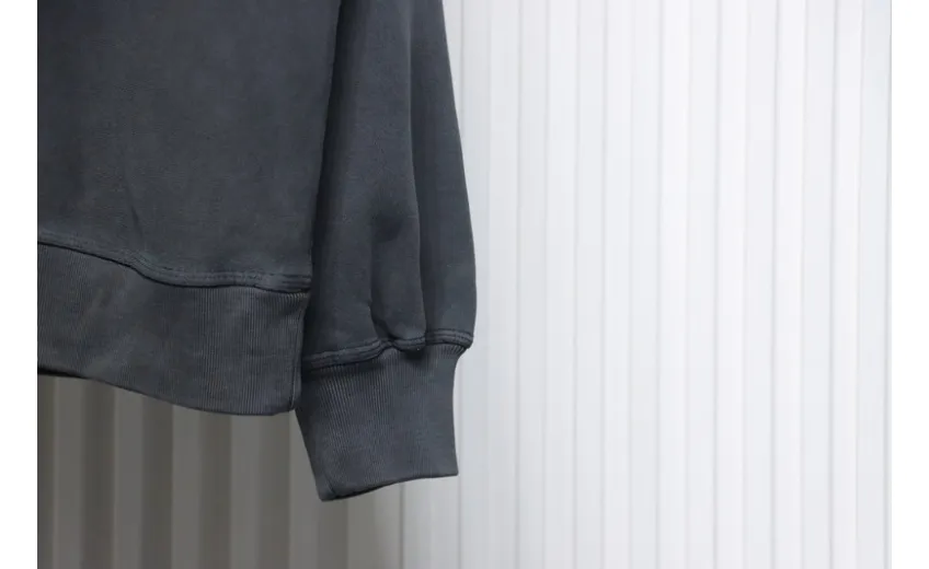 Bstsneaker-Stussy 24FW Black Round Neck Sweatshirt black 220