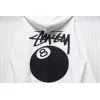 Bstsneaker-Stussy 24FW Black Eight Zip Hooded Jacket white 250