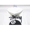 Bstsneaker-Stussy 24FW Black Eight Zip Hooded Jacket white 250