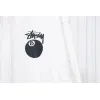Bstsneaker-Stussy 24FW Black Eight Zip Hooded Jacket white 250