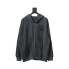 Bstsneaker-Stussy 24FW Black Eight Zip Hooded Jacket black 250