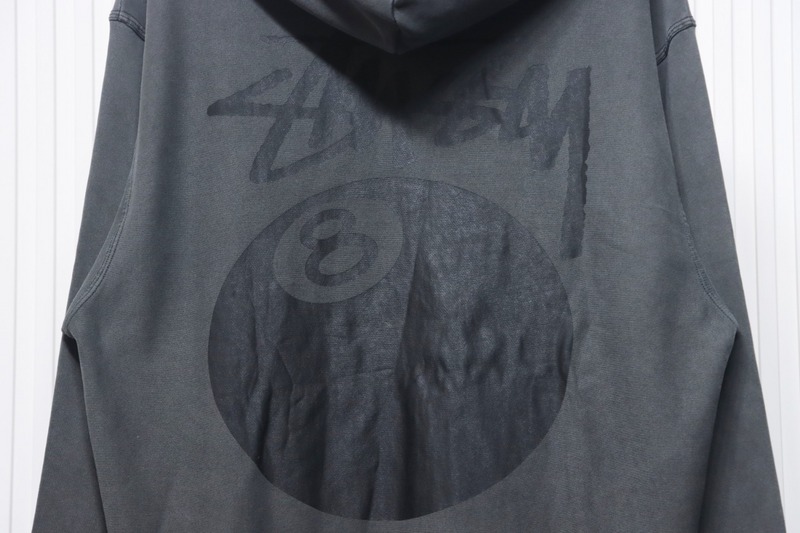 Bstsneaker-Stussy 24FW Black Eight Zip Hooded Jacket black 250