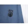Bstsneaker-Stussy 24FW Black Round Neck Sweatshirt blue 220