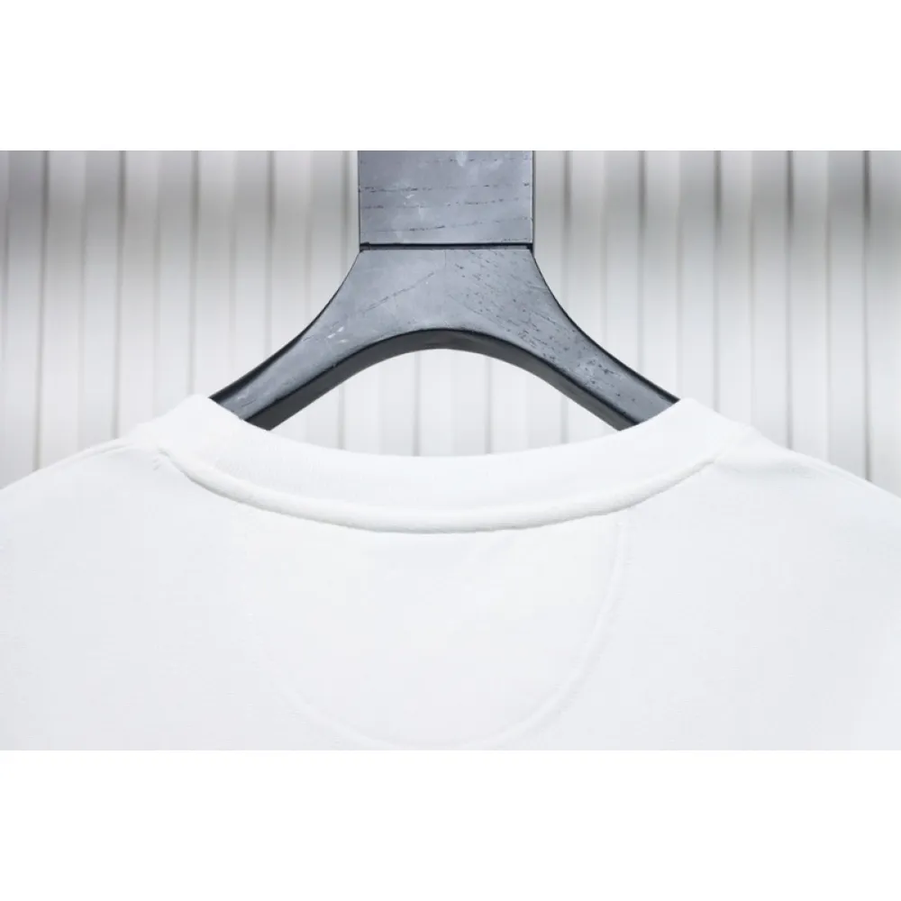 Bstsneaker-Stussy 24FW Black Round Neck Sweatshirt white 220