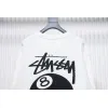 Bstsneaker-Stussy 24FW Black Round Neck Sweatshirt white 220