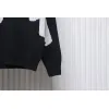 Bstsneaker-Stussy SS24 Large Logo Pattern Knitted Crewneck Sweater black 250
