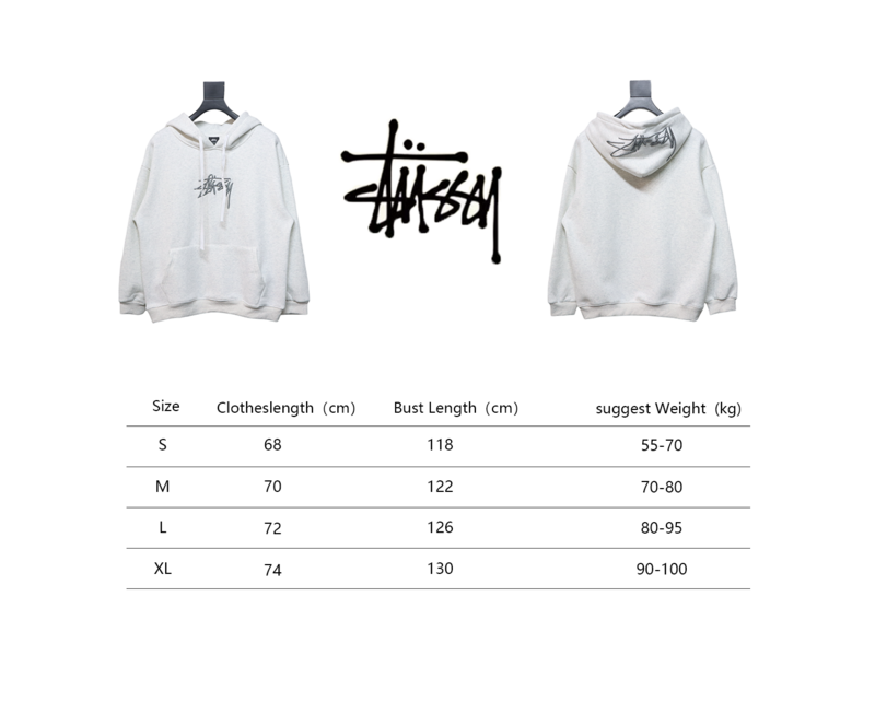 Bstsneaker-Stussy SS23 Hat Embroidery Plush Hoodie white 230