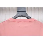Stussy SS24 Large Logo Pattern Knitted Crewneck Sweater pink 250