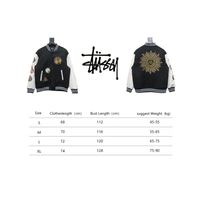 Dries Van Noten x Stussy 22FW joint model quilted baseball jacket 250 02