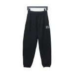 Bstsneaker-Nike x Stussy solid color embroidered logo fleece sweatpants black 210