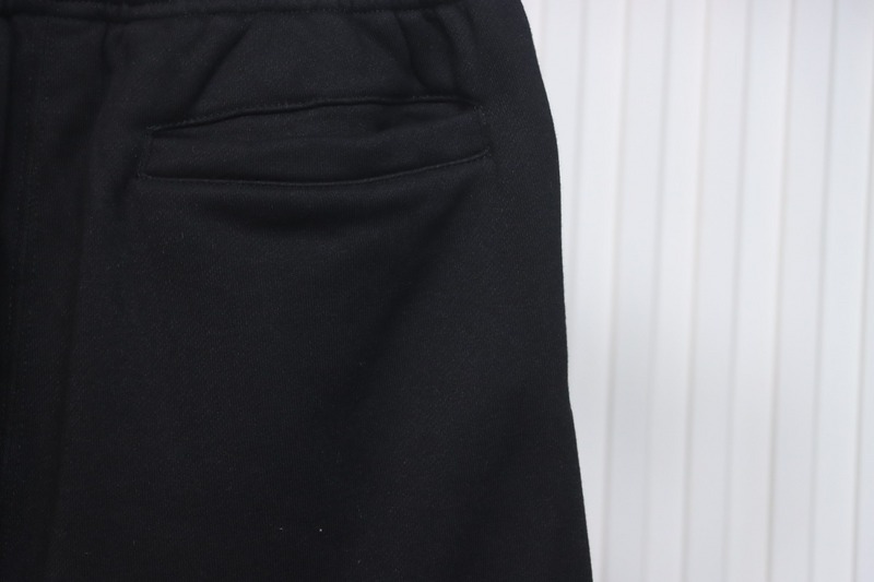 Bstsneaker-Nike x Stussy solid color embroidered logo fleece sweatpants black 210