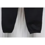Bstsneaker-Nike x Stussy solid color embroidered logo fleece sweatpants black 210