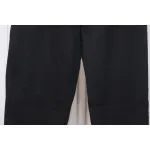 Bstsneaker-Nike x Stussy solid color embroidered logo fleece sweatpants black 210