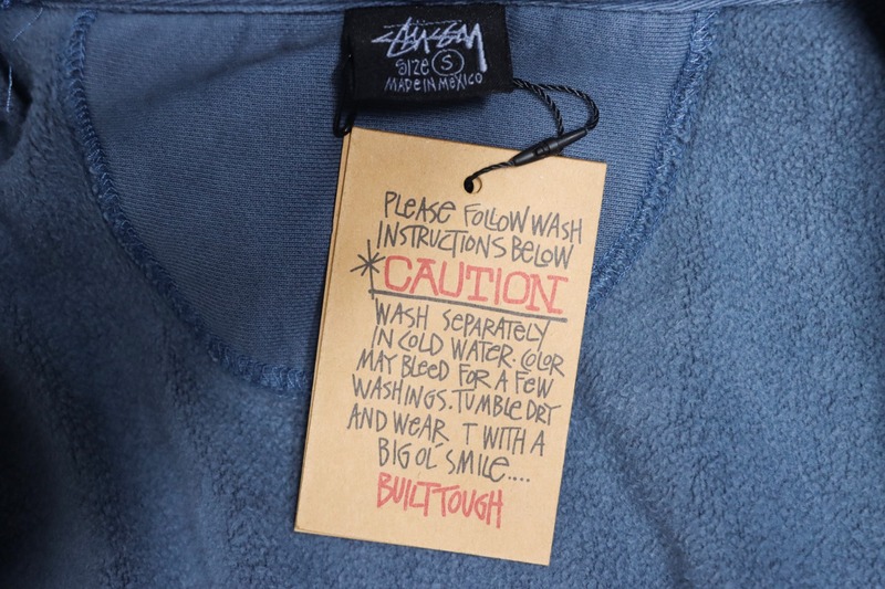 Bstsneaker-Stussy 24FW Black Eight Zip Hooded Jacket blue 250