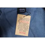 Bstsneaker-Stussy 24FW Black Eight Zip Hooded Jacket blue 250