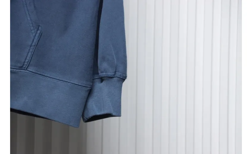 Bstsneaker-Stussy 24FW Black Eight Zip Hooded Jacket blue 250