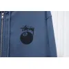 Bstsneaker-Stussy 24FW Black Eight Zip Hooded Jacket blue 250