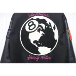 Bstsneaker-Stussy 40th Anniversary Limited Edition Black 8 Towel Embroidery Couple Baseball Jacket 290
