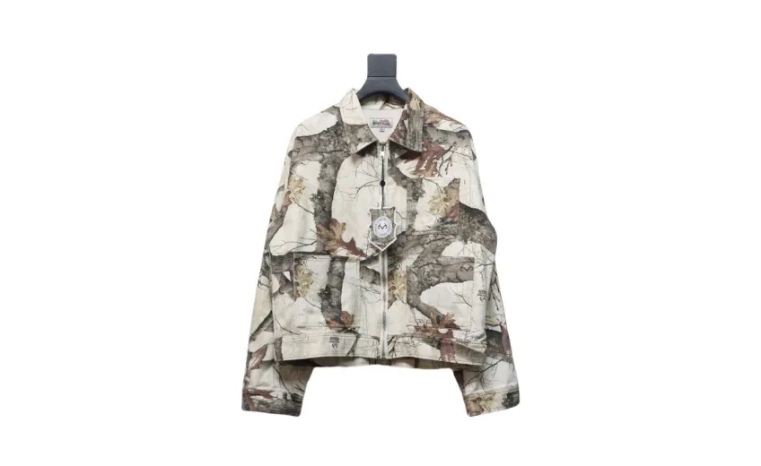 Bstsneaker-Stussy Black Maple Leaf FW23 ZIP WORK JACKET light 290