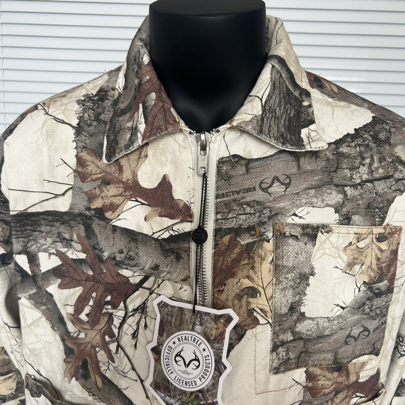 Bstsneaker-Stussy Black Maple Leaf FW23 ZIP WORK JACKET light 290