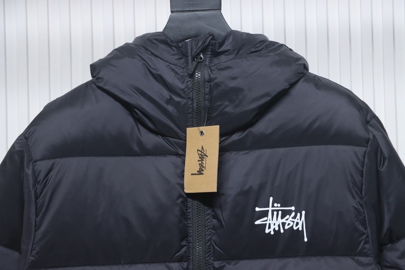 Bstsneaker-Stussy classic chest logo LOGO down jacket-pink lining 400