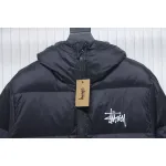 Bstsneaker-Stussy classic chest logo LOGO down jacket-pink lining 400