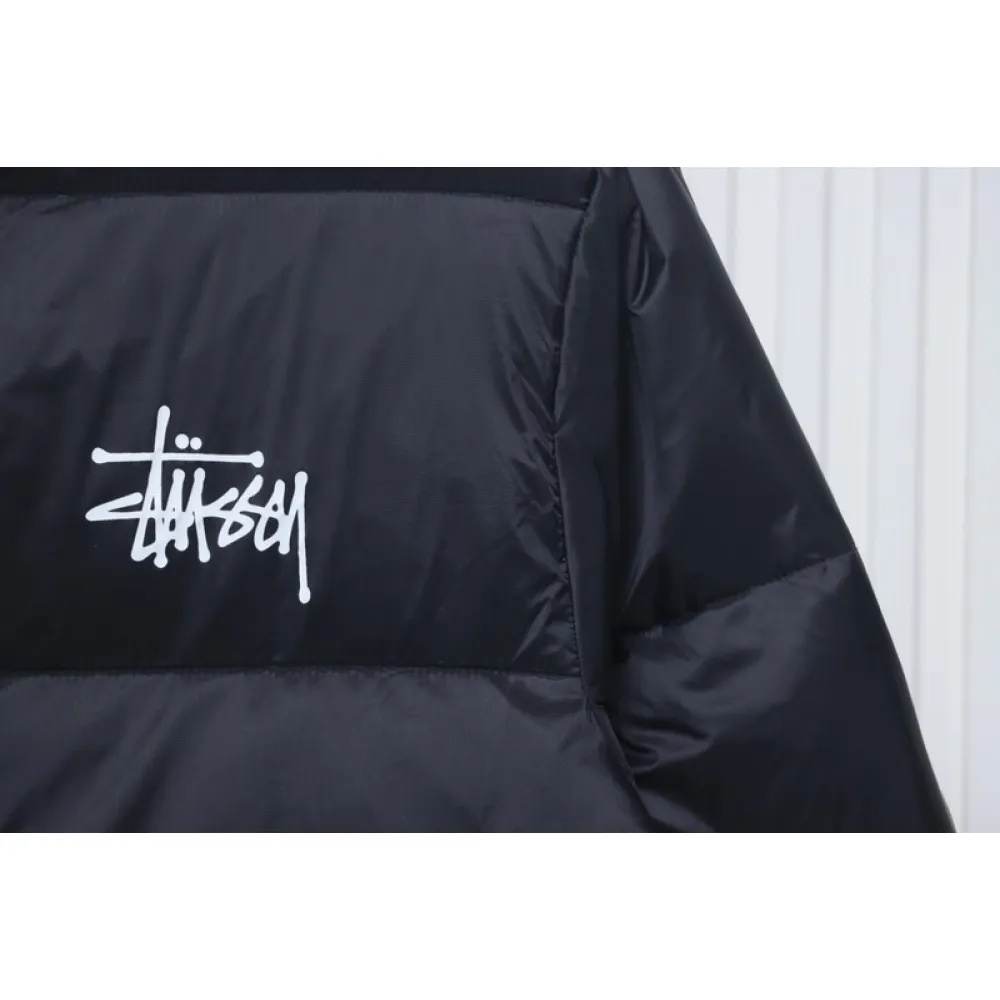 Bstsneaker-Stussy classic chest logo LOGO down jacket-pink lining 400