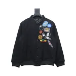 Bstsneaker-Stussy patch pattern chest medal quilted baseball jacket 250